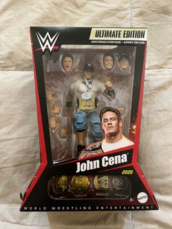 WWE ULTIMATE EDITION 2025 SDCC Exclusive John Cena Wrestling Action Figure