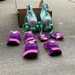 Girls Size Jr 13 roller Skates 