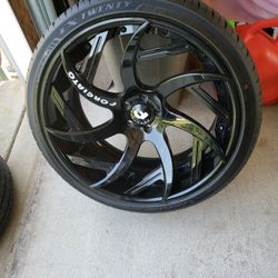 Forgiato 22 Inch Rims And Tires