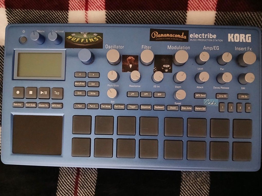 Korg Electribe 2, blue