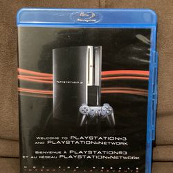 PS3 PlayStation 3 Welcome Network Startup Disc 