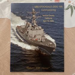 USS Stockdale (DDG 106) Commissioning Program