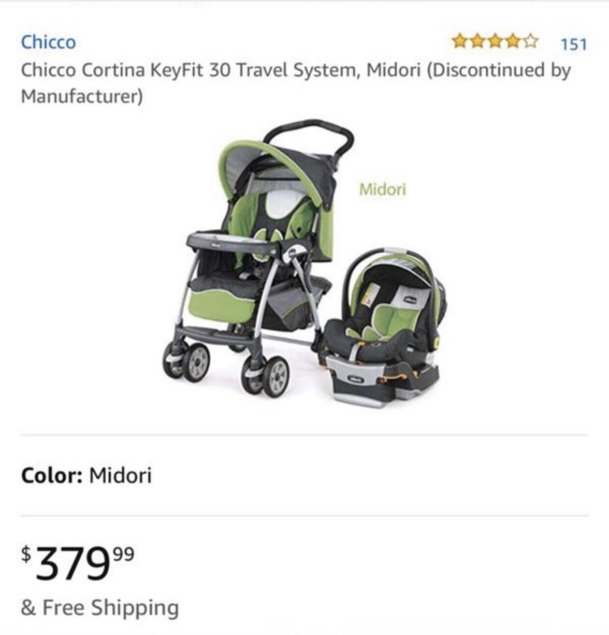 Chico baby stroller