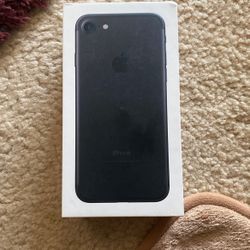 3 IPhone 7 (BOXES ONLY) NO ACCESSORIES! $8 EACH