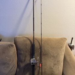 Custom Made Down Rigger Rod And Reel 