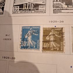 Century Old Stamp from France