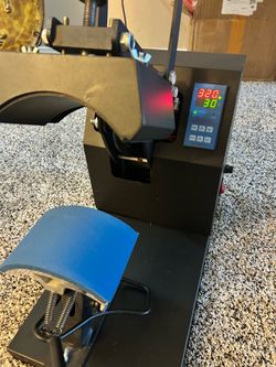 Hat press with lever