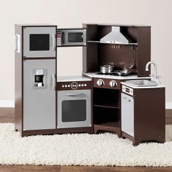 Kids Corner Wooden Kitchen Playset
