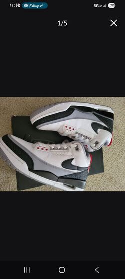 Jordan 3 Tinker size 9.5 & 10.5 (NO TRADES PRICE IS FIRM)