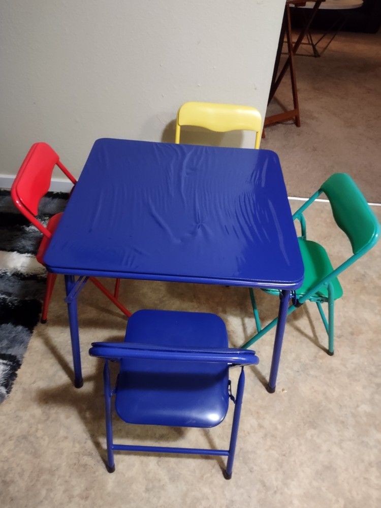 Toddler Table And Chair Set