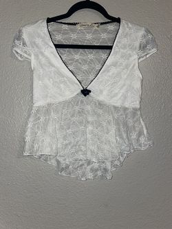 White Laced Shirt