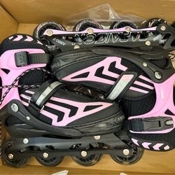 Papaison Adjustable Inline Skates / Rollerblades.  Kids / Women