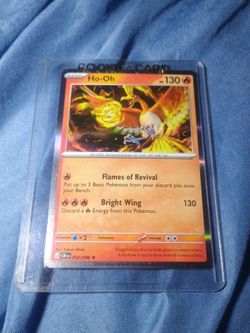 Ho-Oh Pokémon Card 010/086 Holo Rare