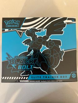 Pokemon Black Bolt Elite Trainer Box