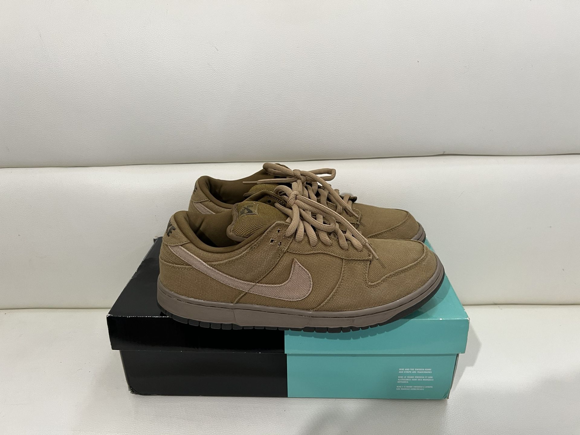 Nike Sb Dunk Low Spanish Moss 2008 Size 10.5 Nike Dunk Low High 