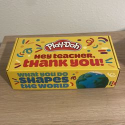 Play-Doh Teacher appreciation gift box