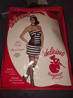 Delicious Trouble Prisoner Costume Medium