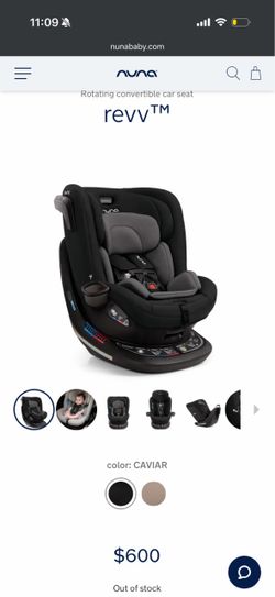 Nuna REVV Rotating Convertible Car Seat
