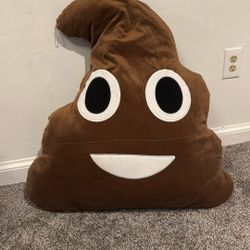 Giant Plush Poop Emoji Pillow -30inch