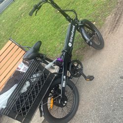 Big Tire Electric Folding E-Bike 