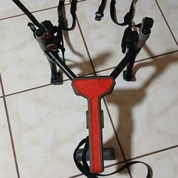 ALLEN 2 BIKE RACK IN MINT CONDITION FOLDABLE FOR EASY STORAGE .