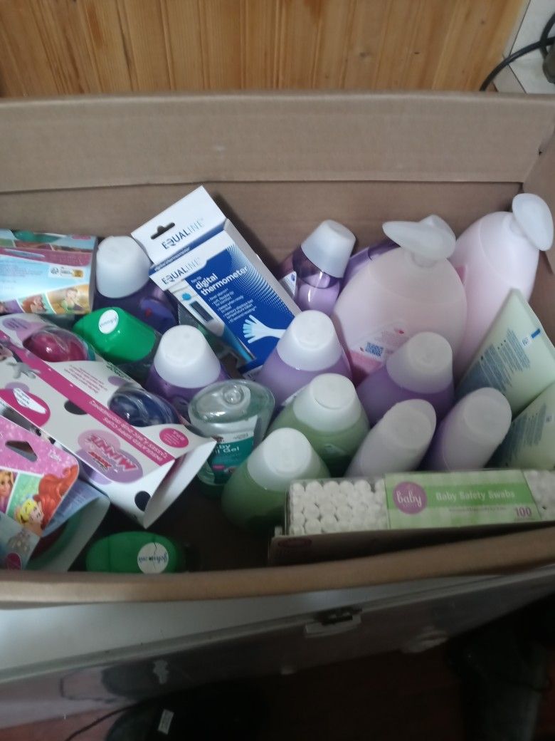Box of Baby Stuff
