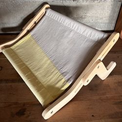 Canvas/Wooden Cat Window Perch