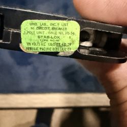 Federal Pacific Stab-Lok 20-amp Single Pole Skinny Breaker