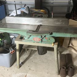 Vintage Jointer For Woodworking