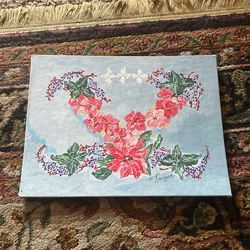 Signed Painting Flower