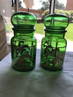 Vintage Apothecary Jars made in Belgium