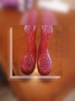 Size 13 girl rain boots