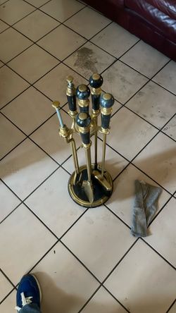 Fire poker set