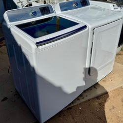 Samsung Electric Washer and Dryer
