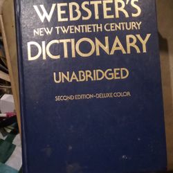 Webster's Dictionary 2nd Edition