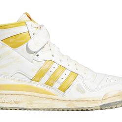 Adidas Forum 84 Hi AEC White Hazy Yellow Sz.6 