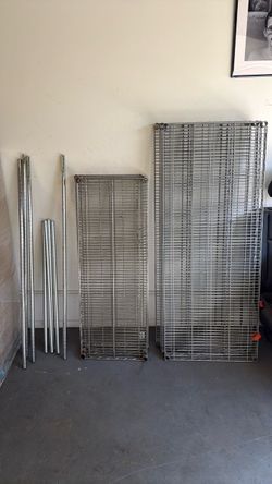 Commercial NSF Wire Shelving / Restaurant Storage Racks – Multiple Sizes