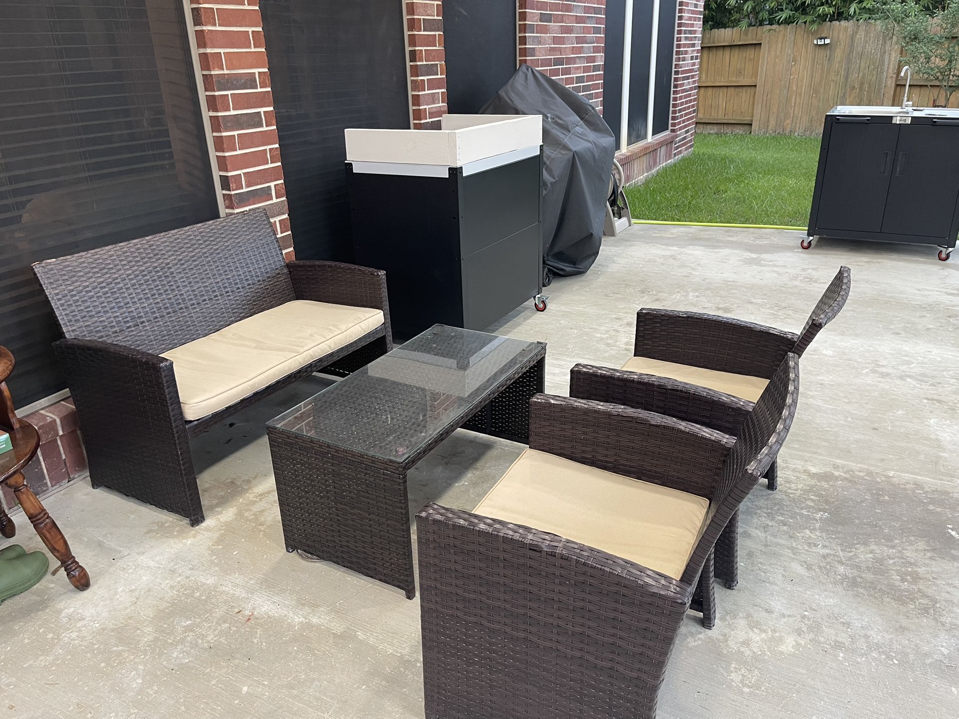 Patio Couch Set