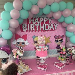 Telón De Fondo Para Cumpleaños Lol Surprise