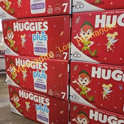 Huggies Little Movers Size 7 - 104 Diapers Pañales/ Firm price 