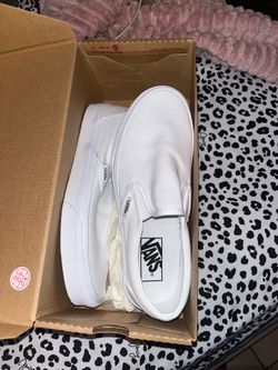 Vans slip on shoes Brand New never worn.