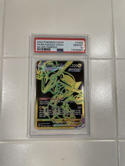PSA 10 Rayquaza Vmax TG29/TG30 Pokemon Silver Tempest Holo Full Art Graded Card