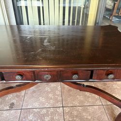 Vintage Wood Desk/table
