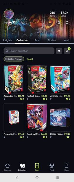 Sealed product