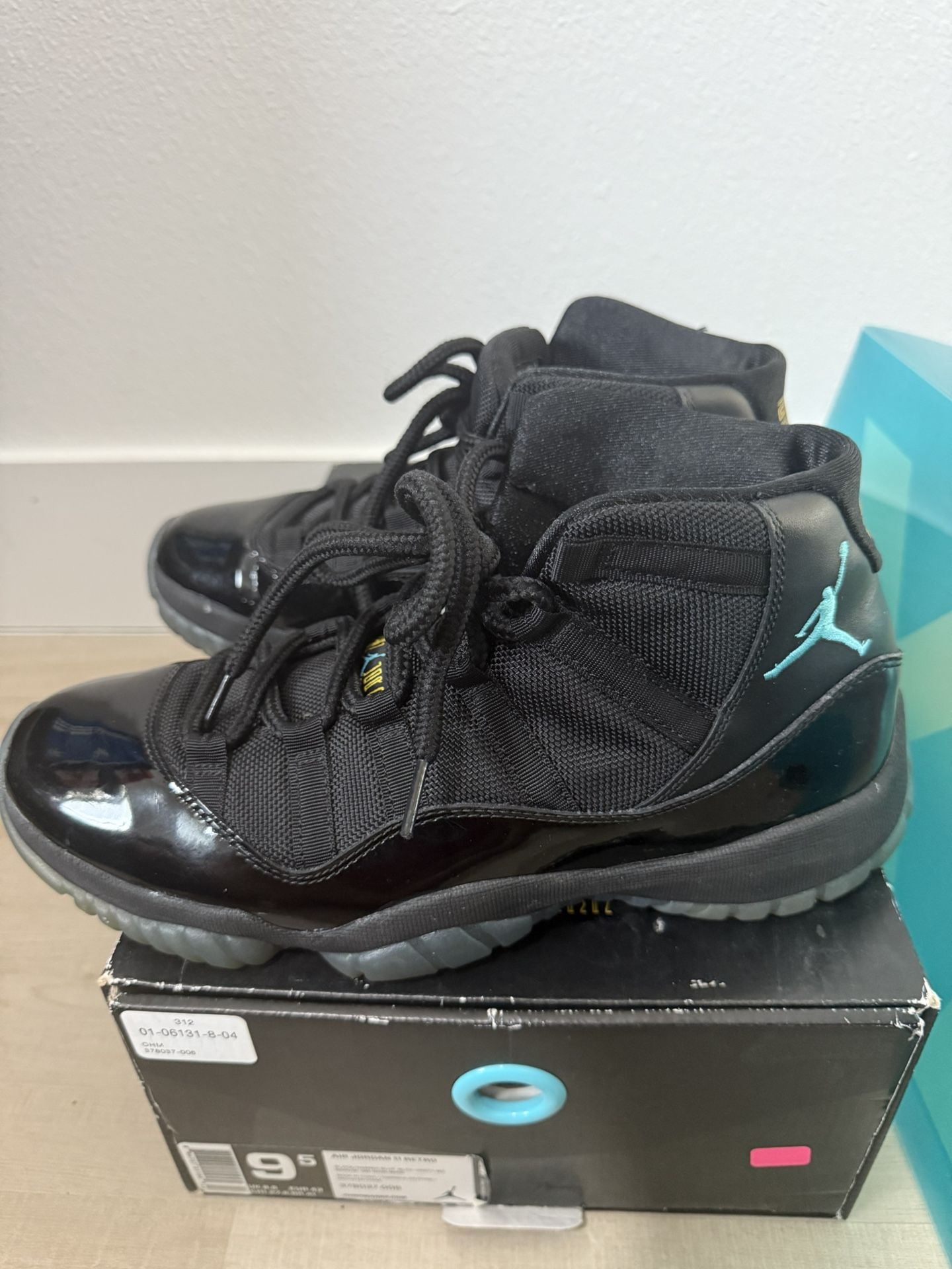 Nike Air Jordan 11 Retro Gamma Blue 2013 Sz 9.5