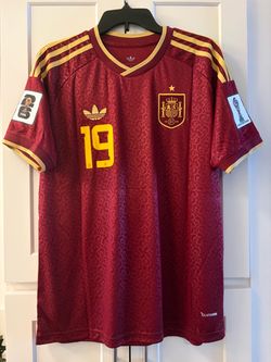 Lamine Yamal Spain World Cup 2026 alternate Jersey. Size Large