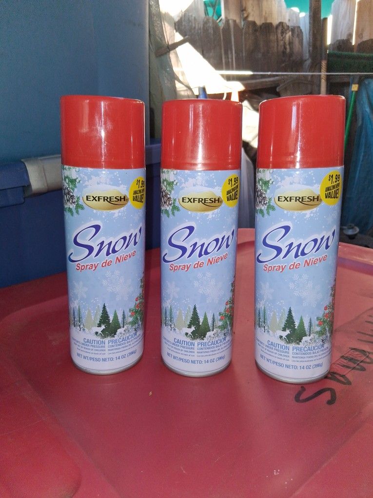 snow spray