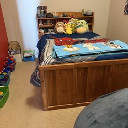 Kids Twin Bed With Drawers
