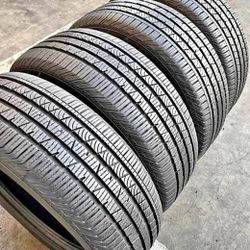 235 55 19 Continental Tires Con 80% De Vida Las 4tires 🚦🏈🏈