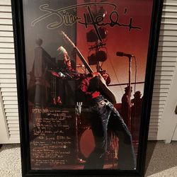 Jimi Hendrix Framed Poster